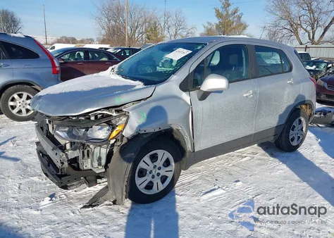 2017 Chevrolet Trax Ls из США, поврежденный, VIN 3GNCJKSB3HL289711